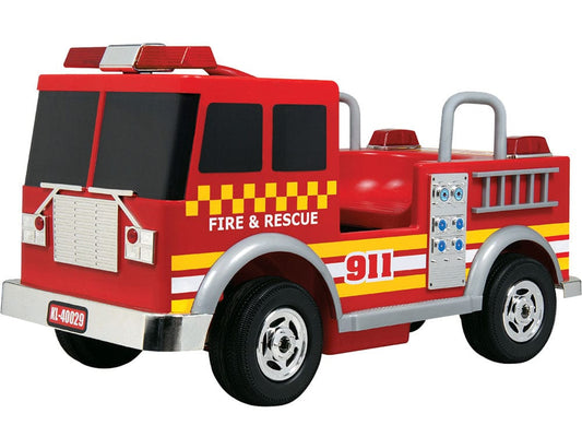 MotoTec MotoTec - Kalee Fire Truck 12v Red | KL-40027