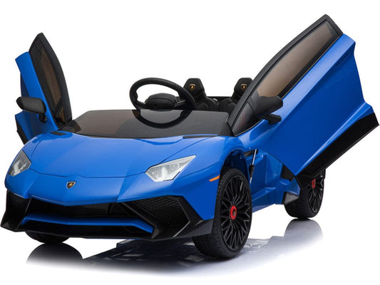 MotoTec MotoTec - Mini Moto Lamborghini 12v Blue (2.4ghz RC) | MM-0913-Lambo-12v-Blue