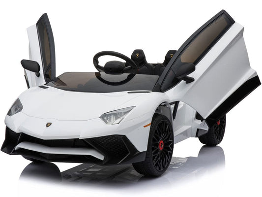 MotoTec MotoTec - Mini Moto Lamborghini 12v White (2.4ghz RC) | MM-0913-Lambo-12v-White