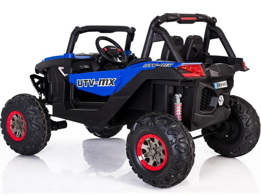 MotoTec MotoTec - Mini Moto UTV 4x4 12v Blue (2.4ghz RC) | MM-603-UTV-12v-Blue