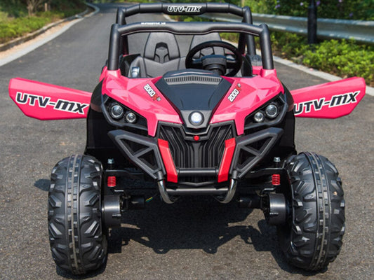 MotoTec MotoTec - Mini Moto UTV 4x4 12v Pink (2.4ghz RC) | MM-603-UTV-12v-Pink
