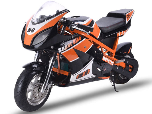 MotoTec MotoTec - MotoTec 1000w 48v Electric Superbike Black | MT-EP-Super_Black