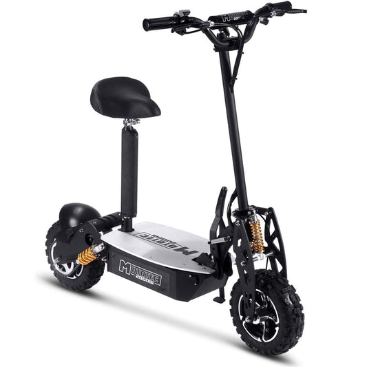 MotoTec MotoTec - MotoTec 2000w 48v Electric Scooter Black | MT-2000w_Black