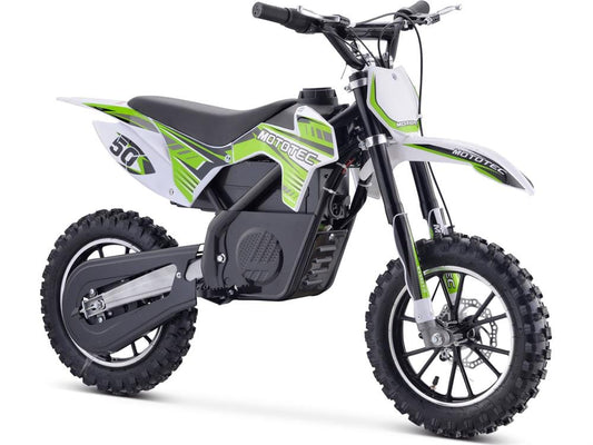 MotoTec MotoTec - MotoTec 24v 500w Gazella Electric Dirt Bike Green | MT-Dirt-500_Green