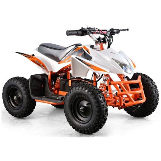 MotoTec MotoTec - MotoTec 24v Kids ATV Titan v5 White | MT-ATV5_White