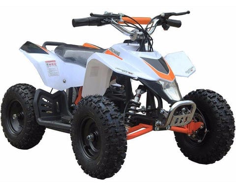 MotoTec MotoTec - MotoTec 24v Kids ATV v3 White | MT-ATV3_White