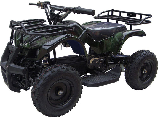 MotoTec MotoTec - MotoTec 24v Kids ATV v4 Camo Green | MT-ATV4_Camo