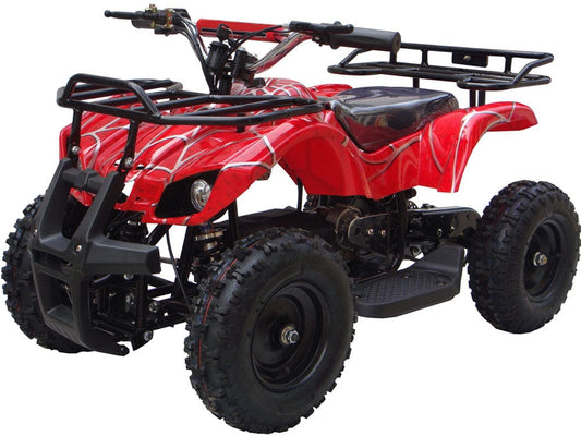 MotoTec MotoTec - MotoTec 24v Kids ATV v4 Red | MT-ATV4_Red