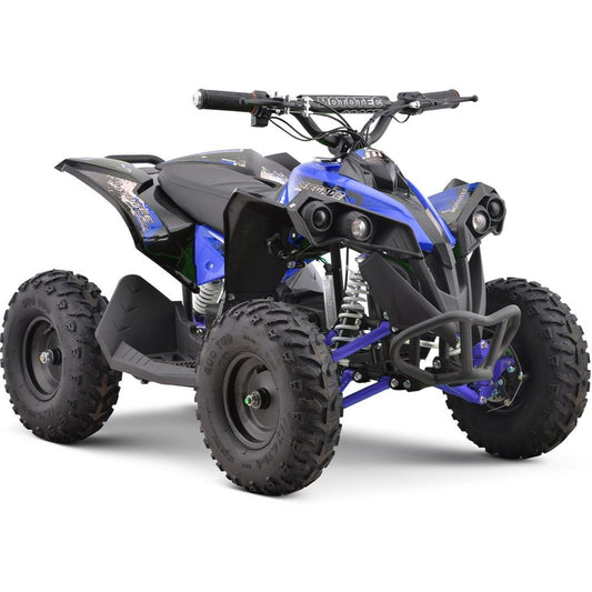 MotoTec MotoTec - MotoTec 36v 500w Renegade Shaft Drive Kids ATV Blue | MT-ATV-36V-Renegade_Blue