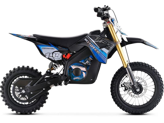 MotoTec MotoTec - MotoTec 36v Pro Electric Dirt Bike 1000w Lithium Blue | MT-Dirt-Pro_Blue
