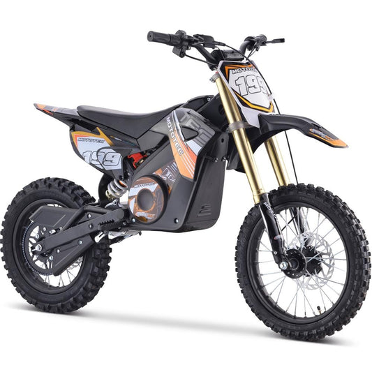 MotoTec MotoTec - MotoTec 48v Pro Electric Dirt Bike 1500w Lithium Orange | MT-Dirt-Pro-1500_Orange