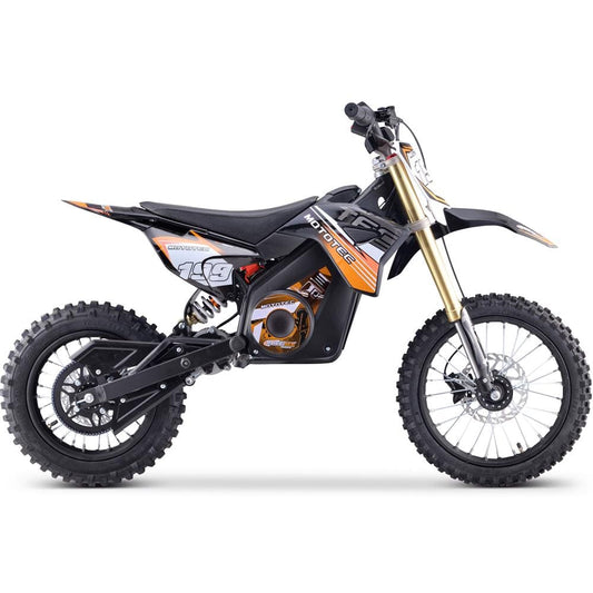 MotoTec MotoTec - MotoTec 48v Pro Electric Dirt Bike 1500w Lithium Orange | MT-Dirt-Pro-1500_Orange