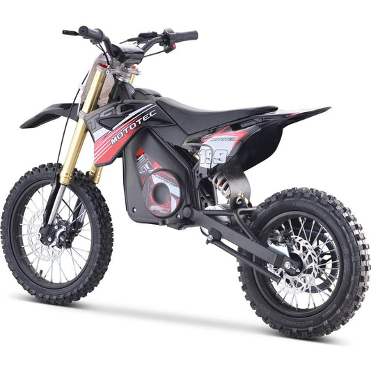 MotoTec MotoTec - MotoTec 48v Pro Electric Dirt Bike 1500w Lithium Red | MT-Dirt-Pro-1500_Red