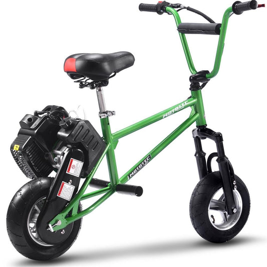MotoTec MotoTec - MotoTec 49cc Gas Mini Bike V2 Green | MT-Mini-Bike-V2_Green