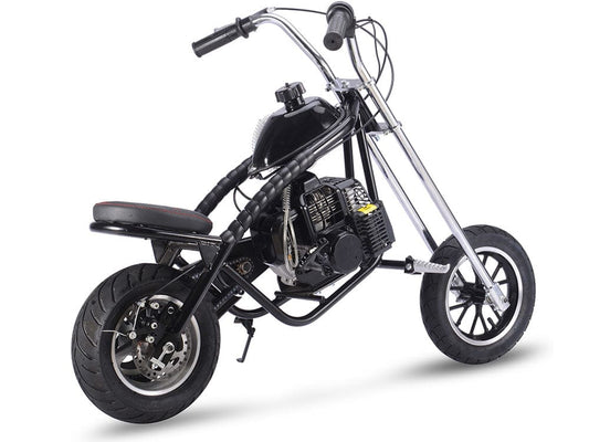 MotoTec MotoTec - MotoTec 49cc Gas Mini Chopper Black | MT-MC_Black