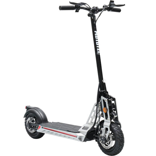 MotoTec MotoTec - MotoTec Free Ride 48v 600w Lithium Electric Scooter Silver | MT-FreeRide-48v_Silver