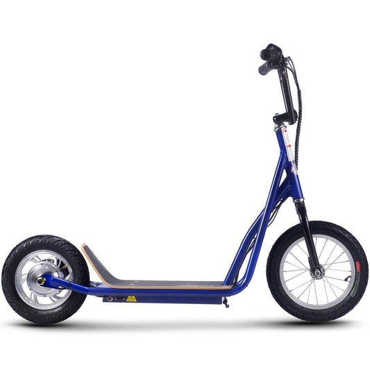 MotoTec MotoTec - MotoTec Groove 36v 350w Big Wheel Lithium Electric Scooter Blue | MT-Groove-36v-350w_Blue