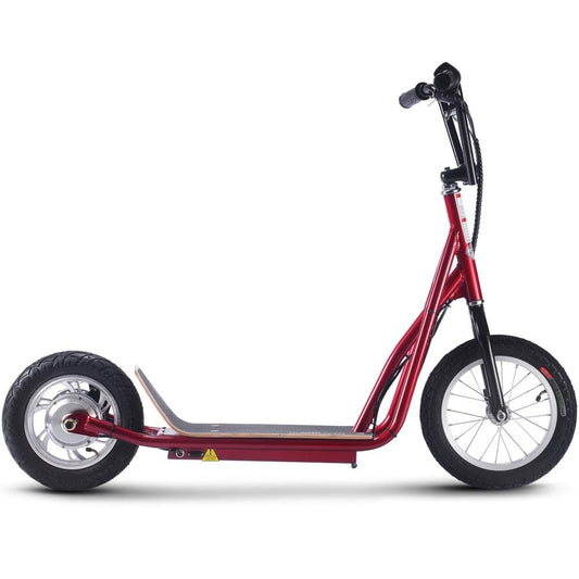 MotoTec MotoTec - MotoTec Groove 36v 350w Big Wheel Lithium Electric Scooter Red | MT-Groove-36v-350w_Red