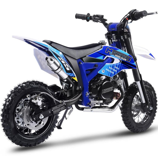 MotoTec MotoTec - MotoTec Hooligan 60cc 4-Stroke Gas Dirt Bike Blue | MT-DB-60cc-Hooligan_Blue