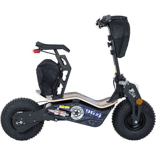 MotoTec MotoTec - MotoTec Mad 1600w 48v Electric Scooter | MT-Mad-1600_Blue