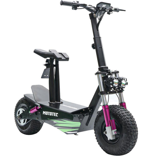 MotoTec MotoTec - MotoTec Mars 48v 2500w Electric Scooter Black | MT-Mars-2500w_Black
