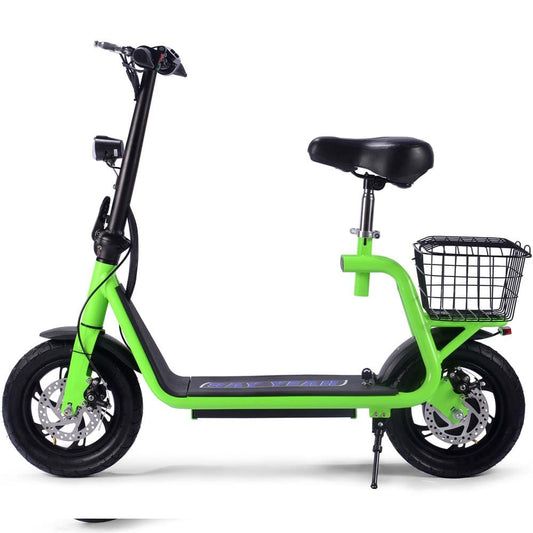 MotoTec MotoTec - MotoTec Metro 36v 350w Lithium Electric Scooter Green | MT-Metro-36v-350w_Green