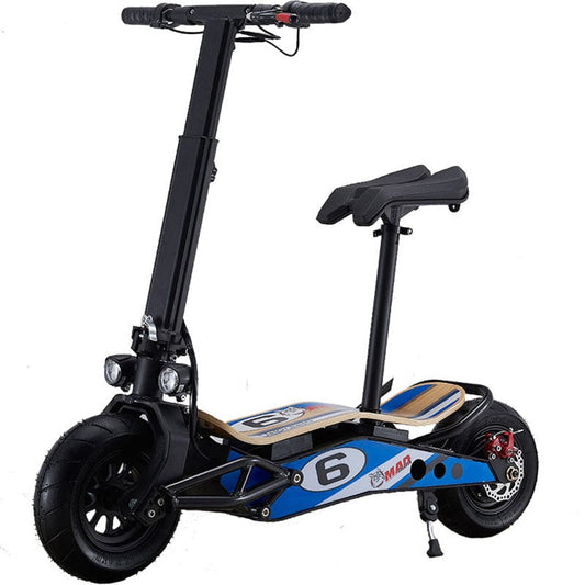 MotoTec MotoTec - MotoTec MiniMad 800w 36v Lithium Electric Scooter | MT-MiniMad-800_Blue