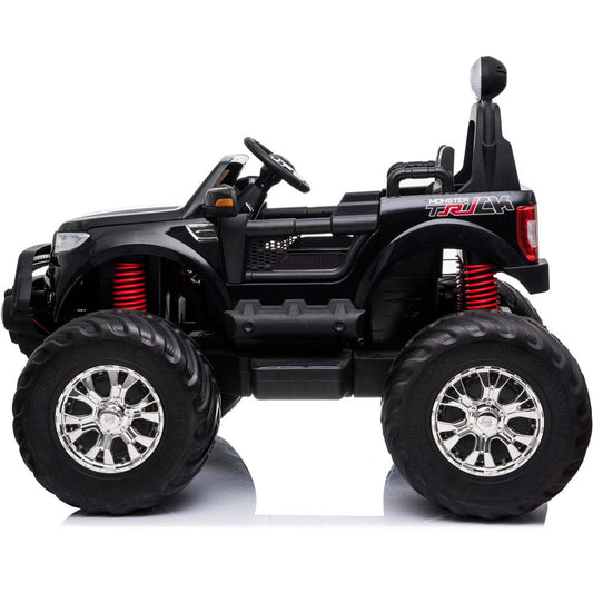 MotoTec MotoTec - MotoTec Monster Truck 4x4 12v Black (2.4ghz) | MT-550-MonsterTruck-12v_Black