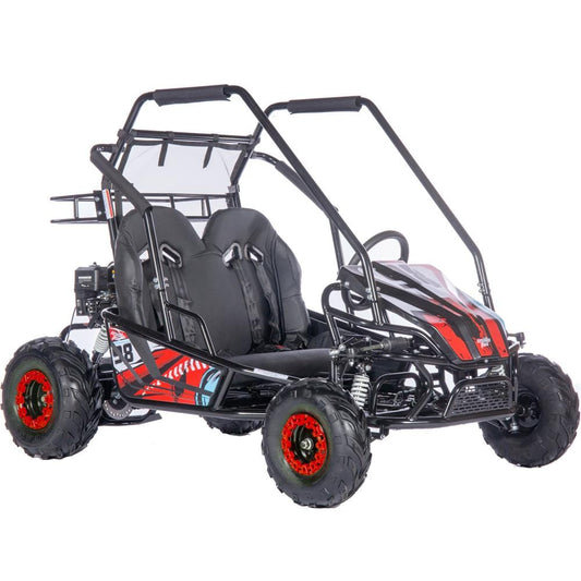 MotoTec MotoTec - MotoTec Mud Monster XL 212cc 2 Seat Go Kart Full Suspension Red | MT-GK-Mud-XL-212cc_Red