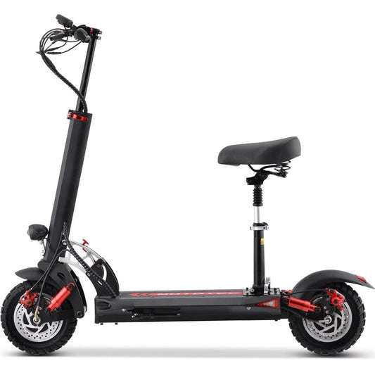MotoTec MotoTec - MotoTec Thor 60v 2400w Lithium Electric Scooter Black | MT-Thor-2400w_Black