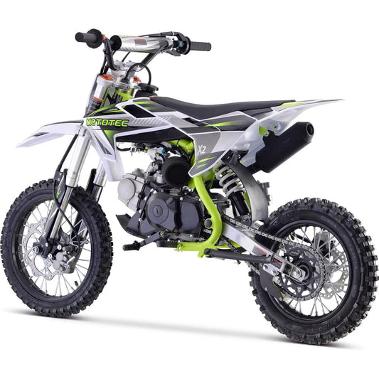 MotoTec MotoTec - MotoTec X2 110cc 4-Stroke Gas Dirt Bike Green | MT-DB-X2-110cc_Green