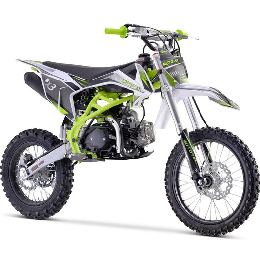 MotoTec MotoTec - MotoTec X3 125cc 4-Stroke Gas Dirt Bike Green | MT-DB-X3-125cc_Green