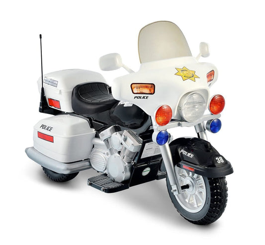 MotoTec MotoTec - NPL Patrol H. Police 12v Motorcycle | NPL-0958