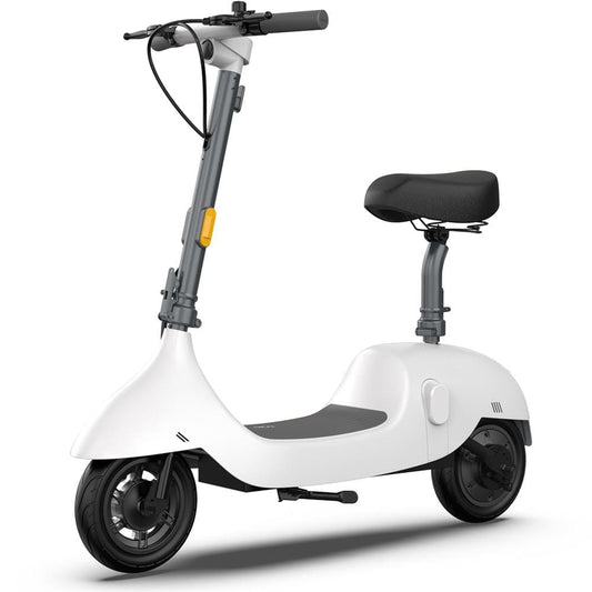 MotoTec MotoTec - Okai Beetle 36v 350w Lithium Electric Scooter White | Okai-Beetle-350w_White