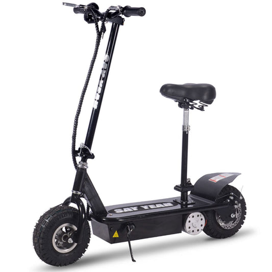 MotoTec MotoTec - Say Yeah 800w 36v Electric Scooter Black | SY-E-800_Black