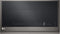 LG - 2.1 cu. ft. 30 in. Width Black Stainless Steel 1,050-Watt Smart Over-the-Range Microwave Oven with ExtendaVent 2.0 - MVEL2137D