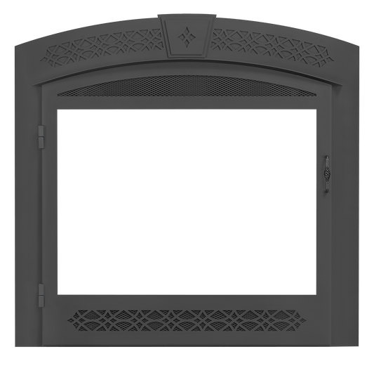 Napoleon Hearth Black Surround with Operable Safety Barrier | GX427K