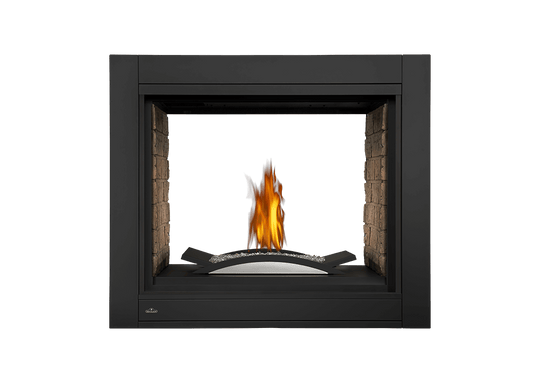 Napoleon Hearth Electric Fireplace Napoleon Ascent Multi-View See-Thru Direct Vent Gas Fireplace | BHD4ST