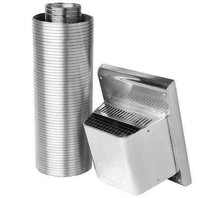 Napoleon Hearth Napoleon 4"x7" Direct Vent Fireplace Venting Component Top Vent Kit | FTV47 |