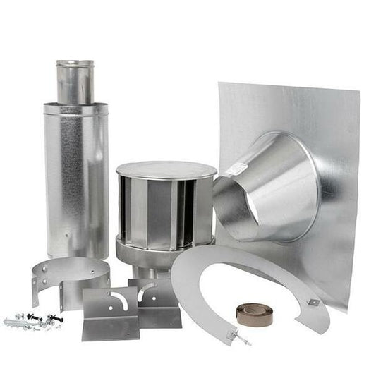 Napoleon Hearth Napoleon 8"x11" Direct Vent Fireplace Venting Component 1/12 to 7/12 Pitch Roof Terminal Kit | GD-810 |