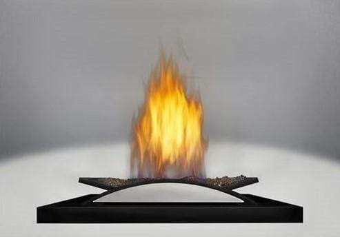 Napoleon Hearth Napoleon B35NG Burner Assembly, Fire Cradle Configuration with CRYSTALINE Ember Bed (Natural Gas)