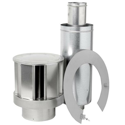 Napoleon Hearth Napoleon GD-113 Roof Terminal for Flexible Direct Vent, 4x7-inch