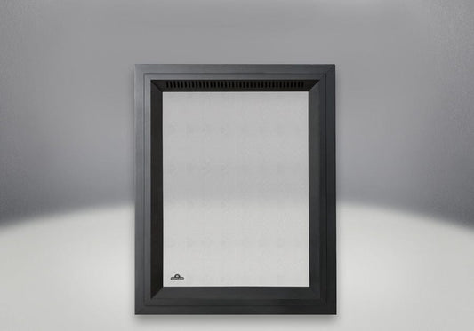 Napoleon Hearth Napoleon Hearth - Painted Black Rectangular Facing Kit with Safety Barrier | RFK82-1SB