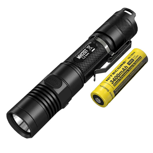 NITECORE Lights : Handheld Lights NITECORE MH12GT Hybrid 1000 Lumen RCHRGBL Flashlight