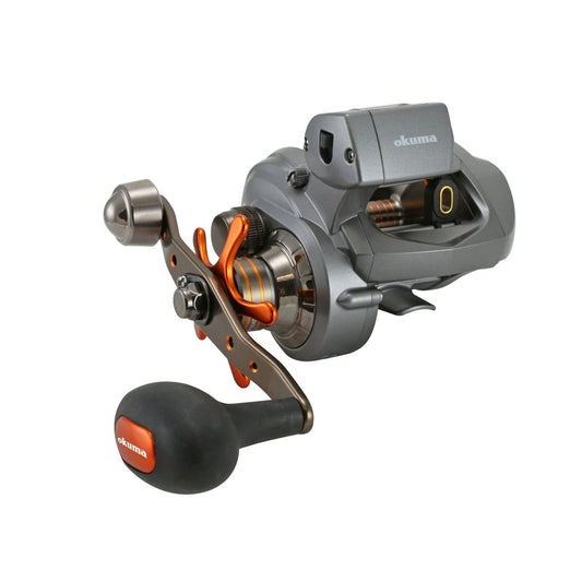 Okuma Fishing : Reels Okuma Coldwater 350 Low Profile Linecounter Reel CW354DLX LH