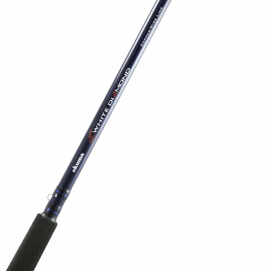 Okuma Fishing : Rods Okuma White Diamond 8 ft.6in Downrigger Rod Two-Piece