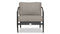 Harmonia Living - Olio Club Chair - Black/Carbon | OLIO-BK-CO-CC