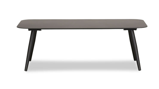 Harmonia Living - Olio Rectangular Coffee Table - Black | OLIO-BK-CT-REC