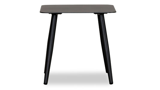 Harmonia Living - Olio Square End Table - Black | OLIO-BK-ET-SQ