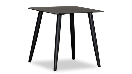 Harmonia Living - Olio Square End Table - Black | OLIO-BK-ET-SQ